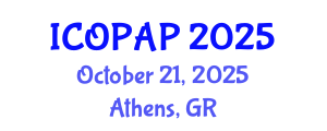 International Conference on Optoelectronics, Photonics and Applied Physics (ICOPAP) October 21, 2025 - Athens, Greece