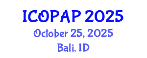 International Conference on Optoelectronics, Photonics and Applied Physics (ICOPAP) October 25, 2025 - Bali, Indonesia