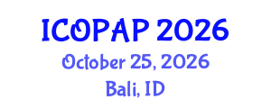 International Conference on Optoelectronics, Photonics and Applied Physics (ICOPAP) October 25, 2026 - Bali, Indonesia