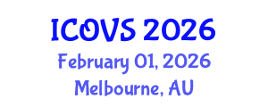 International Conference on Optometry and Visual Science (ICOVS) February 01, 2026 - Melbourne, Australia