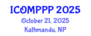 International Conference on Oral and Maxillofacial Pathology in Pediatric Patients (ICOMPPP) October 21, 2025 - Kathmandu, Nepal