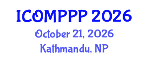 International Conference on Oral and Maxillofacial Pathology in Pediatric Patients (ICOMPPP) October 21, 2026 - Kathmandu, Nepal International Conference on Oral and Maxillofacial Pathology in Pediatric Patients (ICOMPPP) October 21, 2026 - Kathmandu, Nepal