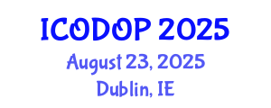 International Conference on Oral Dermatology and Oral Pathology (ICODOP) August 23, 2025 - Dublin, Ireland