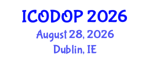 International Conference on Oral Dermatology and Oral Pathology (ICODOP) August 28, 2026 - Dublin, Ireland International Conference on Oral Dermatology and Oral Pathology (ICODOP) August 28, 2026 - Dublin, Ireland