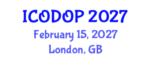 International Conference on Oral Dermatology and Oral Pathology (ICODOP) February 15, 2027 - London, United Kingdom International Conference on Oral Dermatology and Oral Pathology (ICODOP) February 15, 2027 - London, United Kingdom