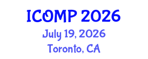 International Conference on Oral Microbiology and Pathology (ICOMP) July 19, 2026 - Toronto, Canada