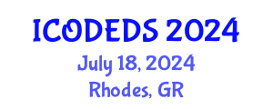 International Conference on Ordinary Differential Equations and Dynamical Systems (ICODEDS) July 18, 2024 - Rhodes, Greece