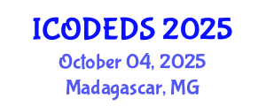 International Conference on Ordinary Differential Equations and Dynamical Systems (ICODEDS) October 04, 2025 - Madagascar, Madagascar
