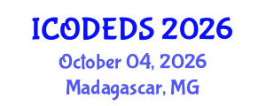 International Conference on Ordinary Differential Equations and Dynamical Systems (ICODEDS) October 04, 2026 - Madagascar, Madagascar International Conference on Ordinary Differential Equations and Dynamical Systems (ICODEDS) October 04, 2026 - Madagascar, Madagascar
