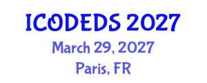 International Conference on Ordinary Differential Equations and Dynamical Systems (ICODEDS) March 29, 2027 - Paris, France International Conference on Ordinary Differential Equations and Dynamical Systems (ICODEDS) March 29, 2027 - Paris, France