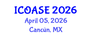 International Conference on Organic Agricultural Sciences and Engineering (ICOASE) April 05, 2026 - Cancún, Mexico