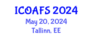 International Conference on Organic Agriculture and Farming Systems (ICOAFS) May 20, 2024 - Tallinn, Estonia