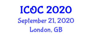 International Conference on Organic Chemistry (ICOC) September 21, 2020 - London, United Kingdom