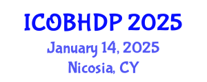 International Conference on Organizational Behavior and Human Decision Processes (ICOBHDP) January 14, 2025 - Nicosia, Cyprus