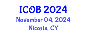 International Conference on Organizational Behavior (ICOB) November 04, 2024 - Nicosia, Cyprus
