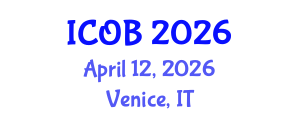 International Conference on Organizational Behavior (ICOB) April 12, 2026 - Venice, Italy