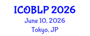 International Conference on Organizational Behavior, Leadership and Performance (ICOBLP) June 10, 2026 - Tokyo, Japan