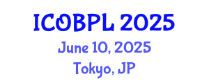 International Conference on Organizational Behavior, Performance and Leadership (ICOBPL) June 10, 2025 - Tokyo, Japan