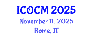 International Conference on Organizational Change Management (ICOCM) November 11, 2025 - Rome, Italy