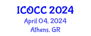 International Conference on Organometallic Chemistry and Catalysis (ICOCC) April 04, 2024 - Athens, Greece