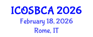 International Conference on Orthopaedic Surgery, Biomechanics and Clinical Applications (ICOSBCA) February 18, 2026 - Rome, Italy
