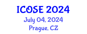 International Conference on Orthopaedics and Sports Engineering (ICOSE) July 04, 2024 - Prague, Czechia