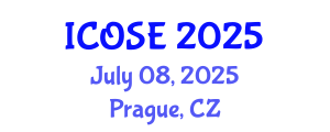 International Conference on Orthopaedics and Sports Engineering (ICOSE) July 08, 2025 - Prague, Czechia