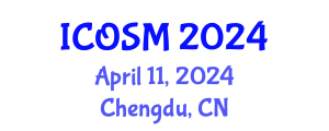 International Conference on Orthopaedics and Sports Medicine (ICOSM) April 11, 2024 - Chengdu, China