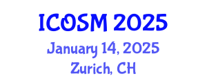 International Conference on Orthopaedics and Sports Medicine (ICOSM) January 14, 2025 - Zurich, Switzerland