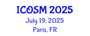 International Conference on Orthopaedics and Sports Medicine (ICOSM) July 19, 2025 - Paris, France