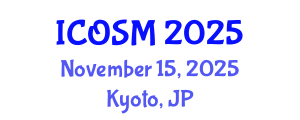 International Conference on Orthopaedics and Sports Medicine (ICOSM) November 15, 2025 - Kyoto, Japan