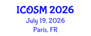 International Conference on Orthopaedics and Sports Medicine (ICOSM) July 19, 2026 - Paris, France