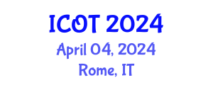 International Conference on Orthopedics and Traumatology (ICOT) April 04, 2024 - Rome, Italy