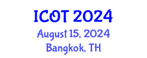 International Conference on Orthopedics and Traumatology (ICOT) August 15, 2024 - Bangkok, Thailand