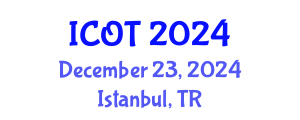 International Conference on Orthopedics and Traumatology (ICOT) December 23, 2024 - Istanbul, Turkey