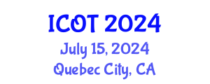 International Conference on Orthopedics and Traumatology (ICOT) July 15, 2024 - Quebec City, Canada