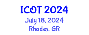 International Conference on Orthopedics and Traumatology (ICOT) July 18, 2024 - Rhodes, Greece