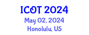 International Conference on Orthopedics and Traumatology (ICOT) May 02, 2024 - Honolulu, United States