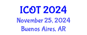 International Conference on Orthopedics and Traumatology (ICOT) November 25, 2024 - Buenos Aires, Argentina