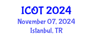 International Conference on Orthopedics and Traumatology (ICOT) November 07, 2024 - Istanbul, Turkey