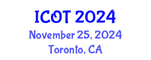International Conference on Orthopedics and Traumatology (ICOT) November 25, 2024 - Toronto, Canada