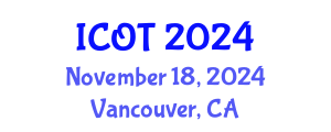 International Conference on Orthopedics and Traumatology (ICOT) November 18, 2024 - Vancouver, Canada
