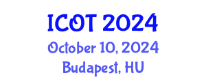 International Conference on Orthopedics and Traumatology (ICOT) October 10, 2024 - Budapest, Hungary