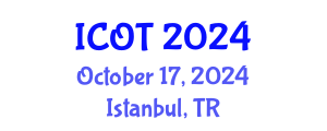 International Conference on Orthopedics and Traumatology (ICOT) October 17, 2024 - Istanbul, Turkey