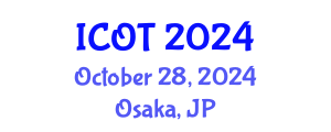 International Conference on Orthopedics and Traumatology (ICOT) October 28, 2024 - Osaka, Japan