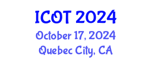 International Conference on Orthopedics and Traumatology (ICOT) October 17, 2024 - Quebec City, Canada
