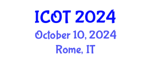 International Conference on Orthopedics and Traumatology (ICOT) October 10, 2024 - Rome, Italy