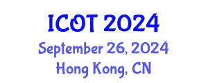 International Conference on Orthopedics and Traumatology (ICOT) September 26, 2024 - Hong Kong, China