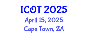 International Conference on Orthopedics and Traumatology (ICOT) April 15, 2025 - Cape Town, South Africa