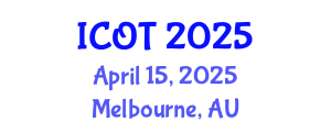International Conference on Orthopedics and Traumatology (ICOT) April 15, 2025 - Melbourne, Australia